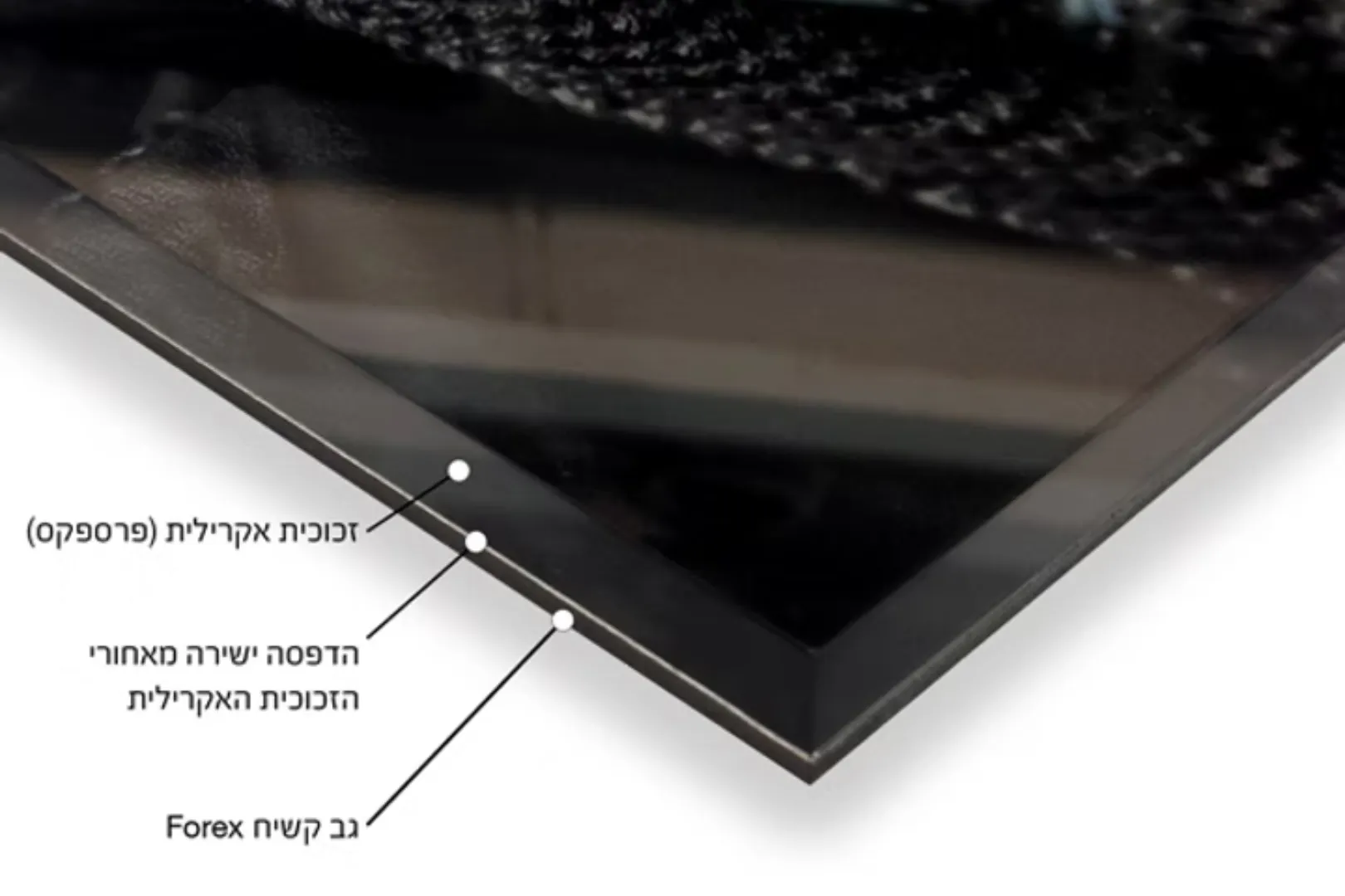 תרשים חיפוי הדפס על זכוכית אקרילית פרספקס עם גב Forex